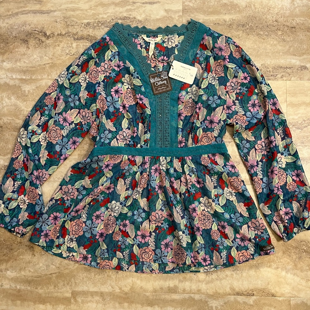 Floral Long Sleeve Blouse